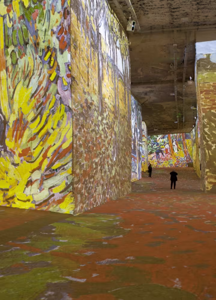 Carrières de lumières, Les Baux de Provence