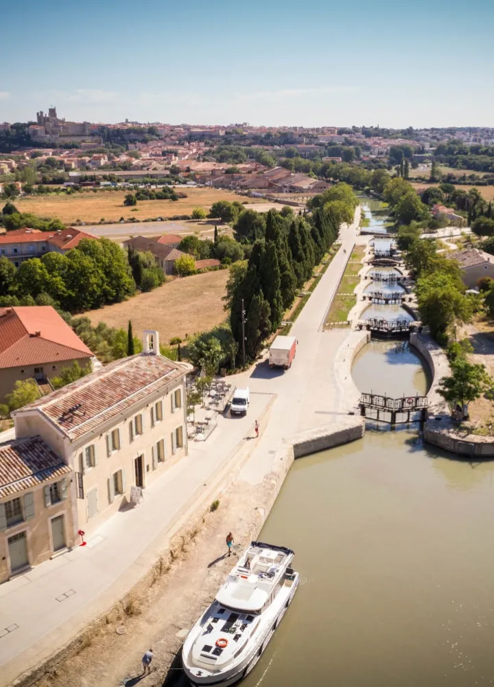 Béziers, le Canal du Midi