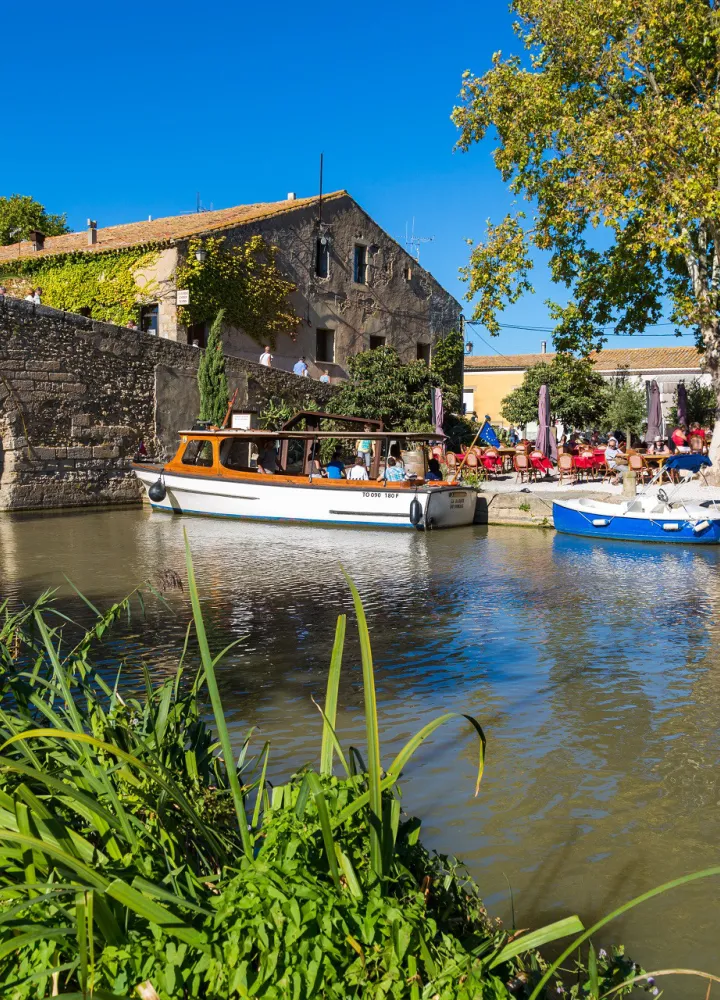 Le Somail, Canal des 2 mers à vélo