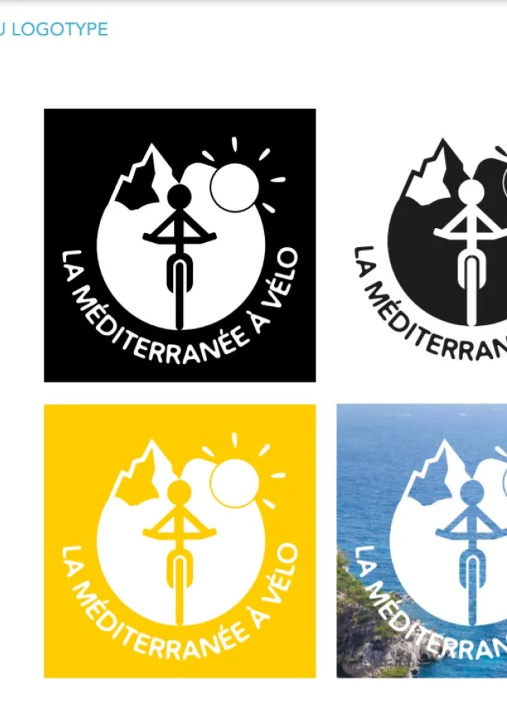 Outils de communication La Méditerranée à vélo