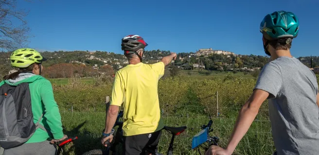 Point de vue sur le pays de Fayence