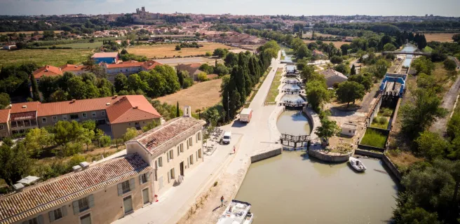 Béziers, le Canal du Midi