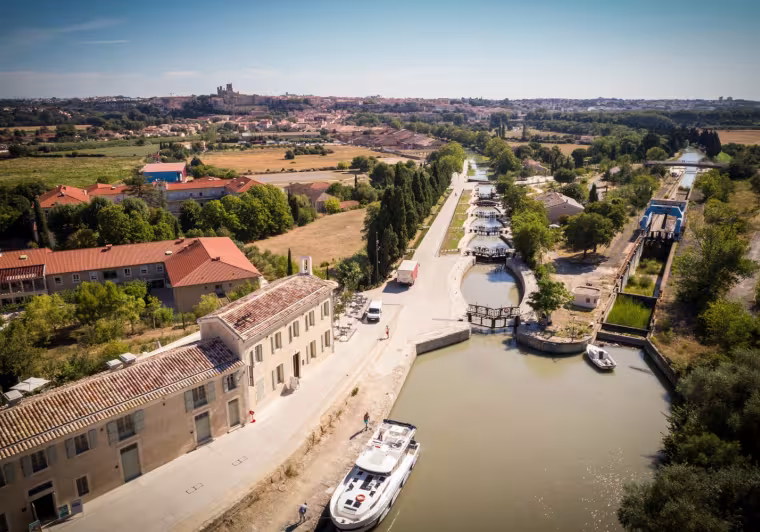 Béziers, le Canal du Midi