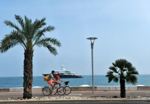 Cagnes sur Mer, la promenade des Anglais