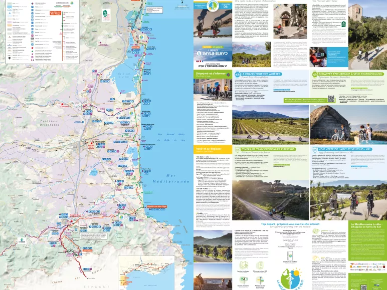 Map stage nº1: Le Perthus-Argelès-Leucate
