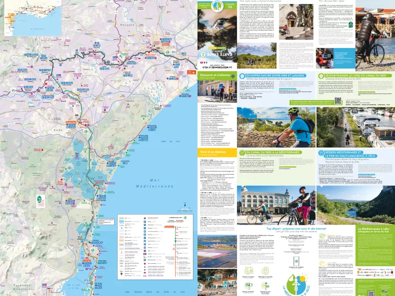 Map stage nº2: Leucate - Narbonne - Béziers