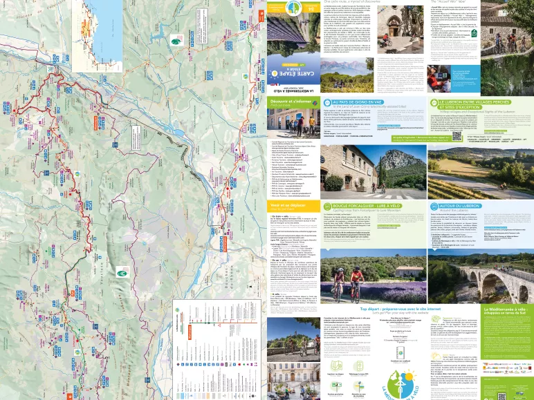 Map stage nº6: Apt - Manosque